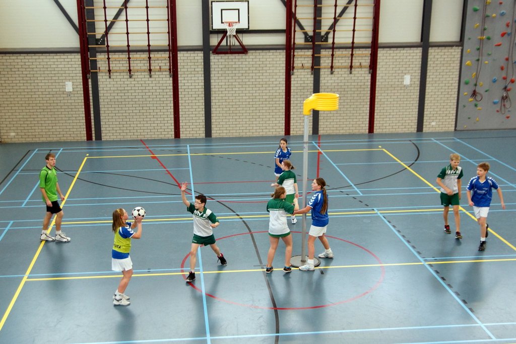 Korfbal D2  19 januari -008.JPG